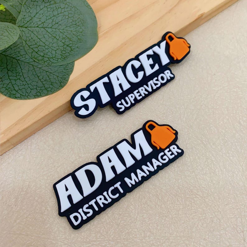 Personalised Magnetic Hardware Name Tag,name Badges - Work Accessories ...