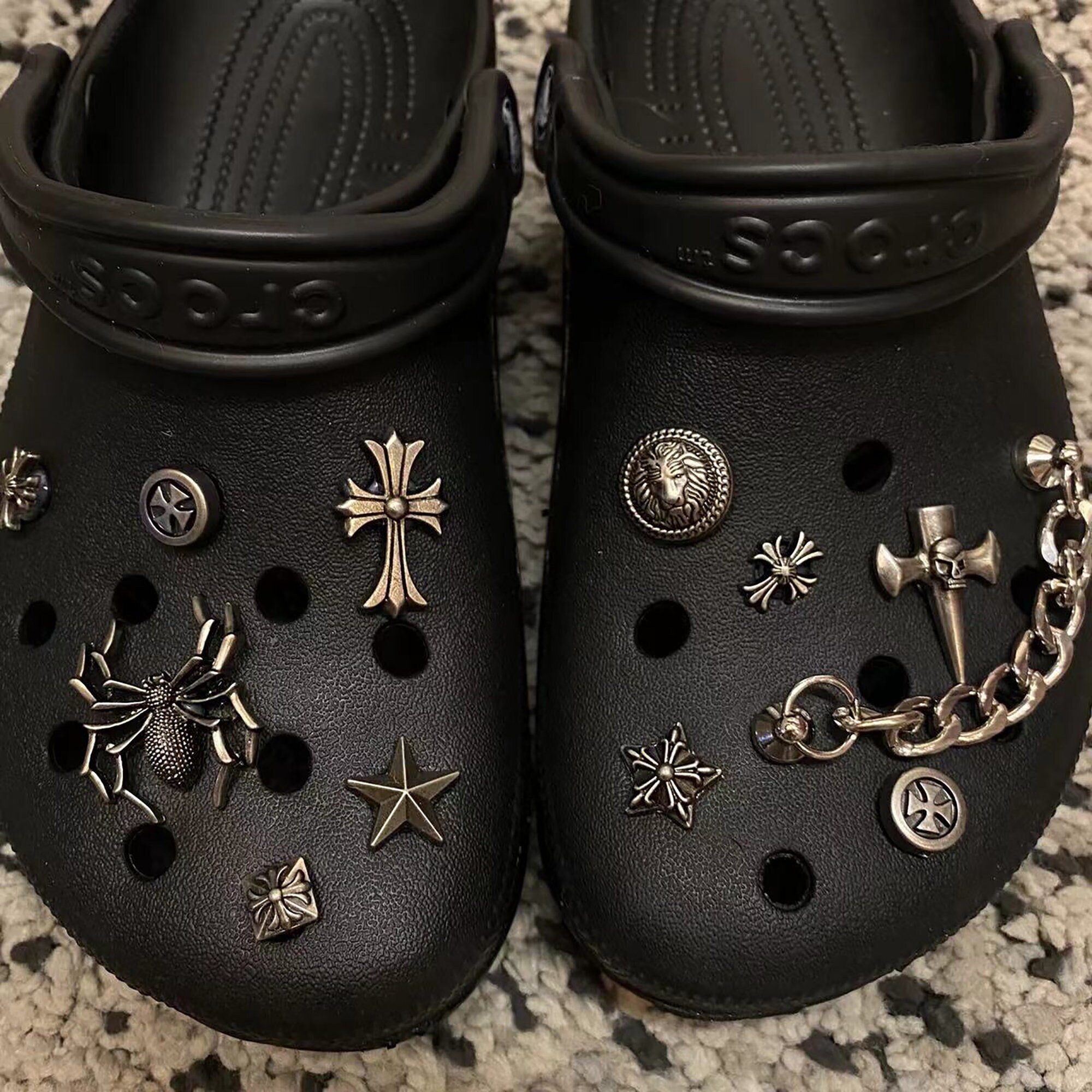 Black Girl Magic Croc Clog Charms 