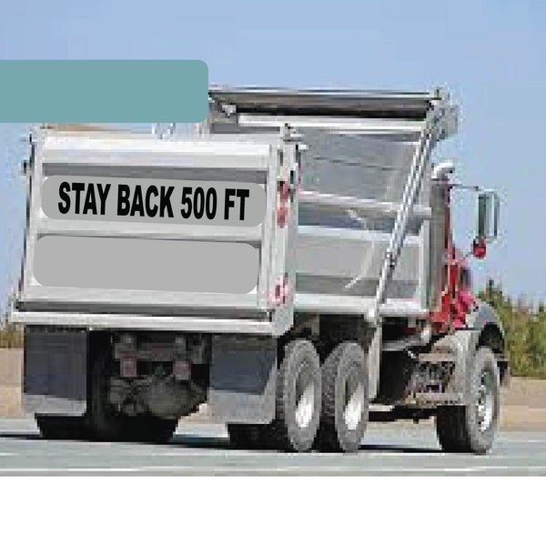 Dump Trailer Decal Etsy