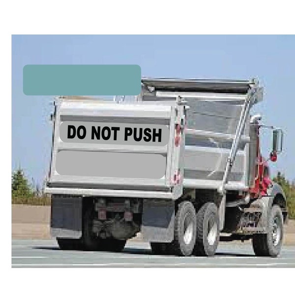 Dump Trailer Decal Etsy