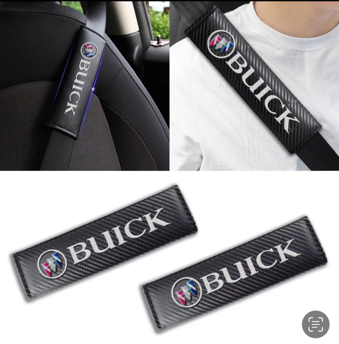MCHIVER Rose Gold Seatbelt Shoulder Pads - 2-Piece Set, Polyester Flannel, 10 X 7.7 Inches, Adjustable & Washable