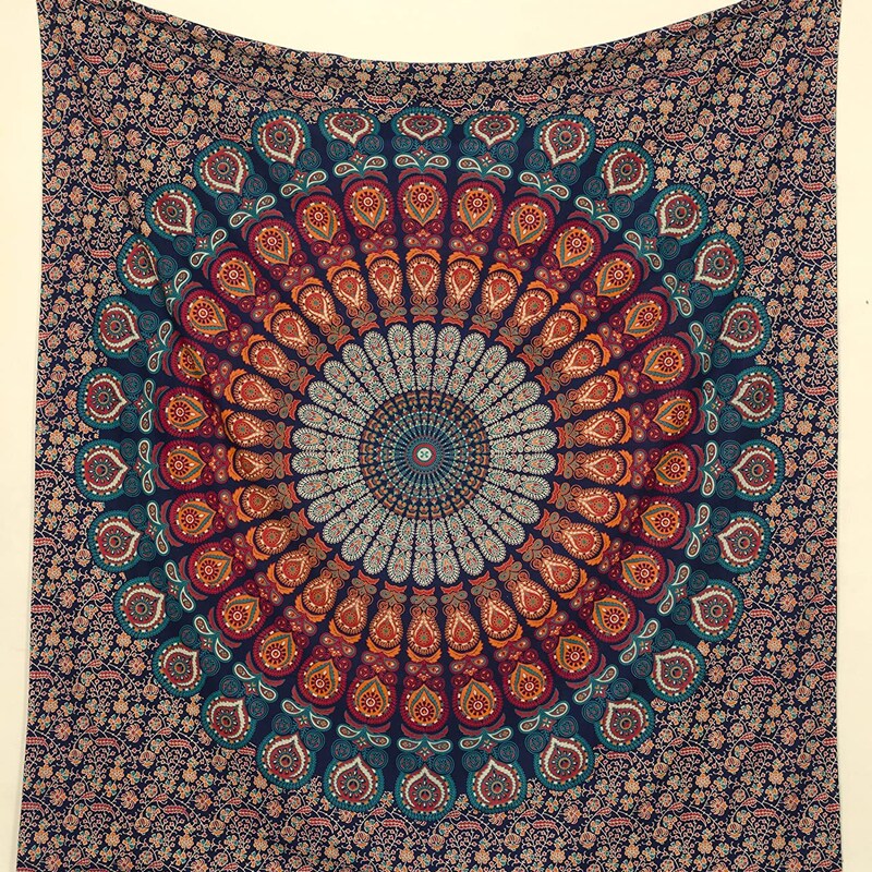 Mandala Pattern Bedspread