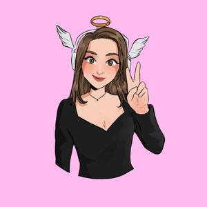 Twitch Profile Picture and Banner - Customized Drawing Portait for your Icon - Social Media - Twitch Cartoon Banner - Twitch Kit Design