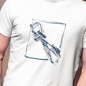 A-10 Warthog Schematic T-Shirt: Aviation Pilot Tee