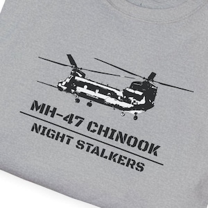 MH-47 Chinook T-Shirt: Army Aviation Helicopter Tee
