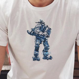 Titanfall 2 Atlas Mech T-Shirt: Sci-Fi Mecha Tee