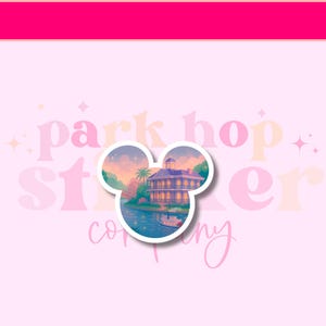 Port Orleans Sticker Disney Resort Sticker Port Orleans Riverside French Quarter Sticker Disney Resort Gift for Client Laptop Sticker Disney