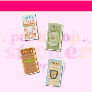 Disney World Garbage Can Stickers Magic Kingdom Stickers Fantasyland Sticker Disney Garbage Cans Disney Parks Sticker Pack Disney Snacks