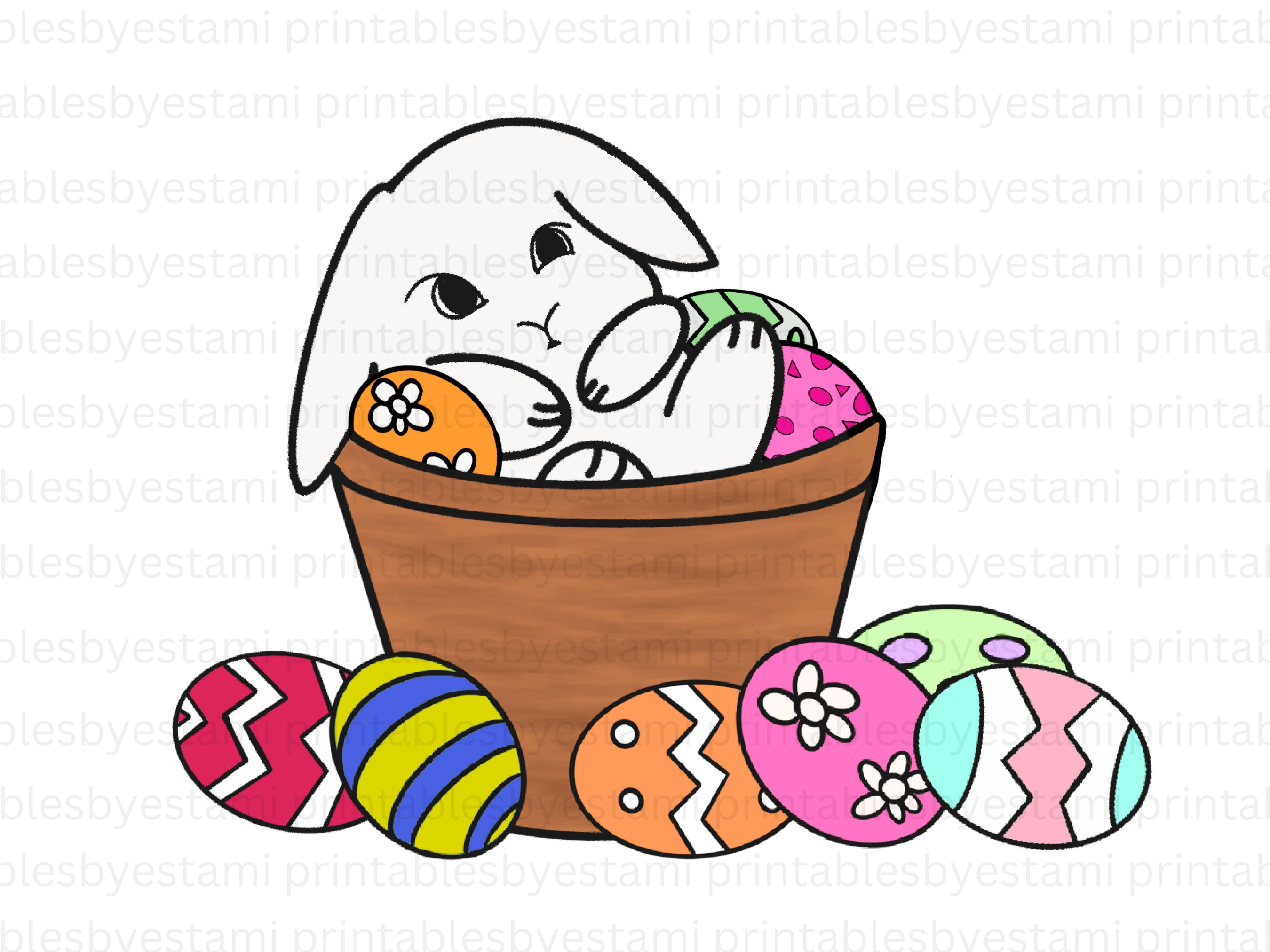 Easter Bunny Svg Easter Svg Bunny Svg Happy Easter Svg Etsy