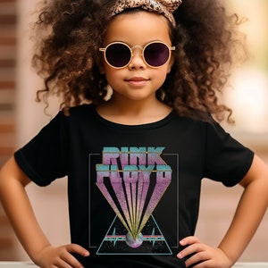 Toddler Pink Floyd Shirt | Classic Rock Band Shirt | Vintage Shirt | Kids 80s Music Shirt | Old Soul | Concert Tee