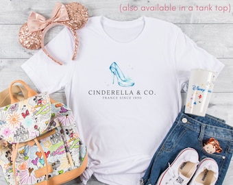 Cinderella Shirt | Disney Tanktop | Cinderella and Co | Disney World Shirts | Disneyland Shirt | Magic Kingdom Shirt | Disney Princess