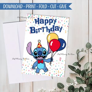 Happy Birthday Card - DIGITAL Download - Printable Birthday Card - Printable Happy Birthday - Printable Card - Birthday Card - Greeting Card