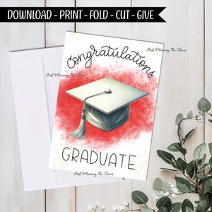 Cartão de Formatura - Download DIGITAL - Cartão de Formatura para Imprimir - Formatura para Imprimir - Cartão para Imprimir - Cartão de Formatura - Cartão de Felicitações