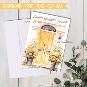Hochzeit Dusche Karte - DIGITALER Download - Hochzeitskarte - Druckbare Karte - Grußkarte - Grußkarte - Brautparty - druckbar