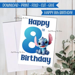 Happy Birthday Card - DIGITAL Download - Printable Birthday Card - Printable Happy Birthday - Printable Card - Birthday Card - Greeting Card