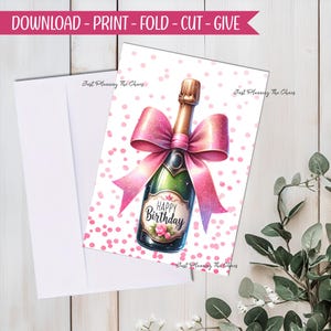 Happy Birthday Card - DIGITAL Download - Printable Birthday Card - Printable Happy Birthday - Printable Card - Birthday Card - Greeting Card