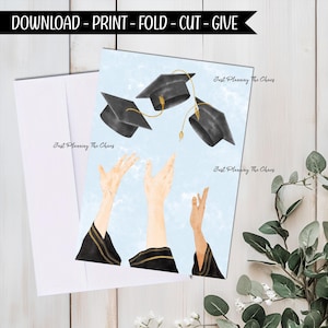 Cartão de Formatura - Download DIGITAL - Cartão de Formatura para Imprimir - Formatura para Imprimir - Cartão para Imprimir - Cartão de Formatura - Cartão de Felicitações
