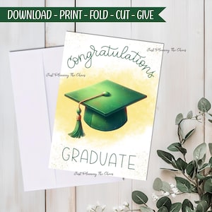Cartão de Formatura - Download DIGITAL - Cartão de Formatura para Imprimir - Formatura para Imprimir - Cartão para Imprimir - Cartão de Formatura - Cartão de Felicitações