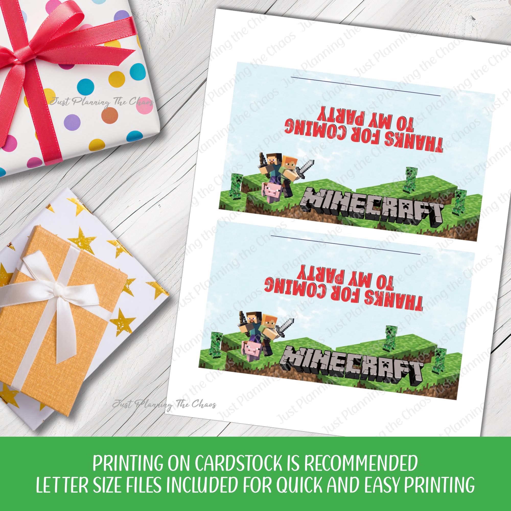 Printable Birthday Treat Bag Topper