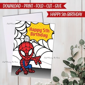 Cartão de Feliz Aniversário - Download DIGITAL - Cartão de Aniversário para Imprimir - Feliz Aniversário para Imprimir - Cartão para Imprimir - Cartão de Aniversário - Cartão de Felicitações