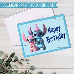 Happy Birthday Card - DIGITAL Download - Printable Birthday Card - Printable Happy Birthday - Printable Card - Birthday Card - Greeting Card
