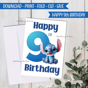 Carte de joyeux anniversaire - téléchargement numérique - carte d'anniversaire imprimable - joyeux anniversaire imprimable - carte imprimable - carte d'anniversaire - carte de voeux