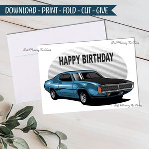 Happy Birthday Card - DIGITAL Download - Printable Birthday Card - Printable Happy Birthday - Printable Card - Birthday Card - Greeting Card