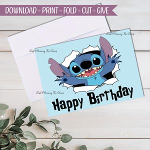 Happy Birthday Card - DIGITAL Download - Printable Birthday Card - Printable Happy Birthday - Printable Card - Birthday Card - Greeting Card