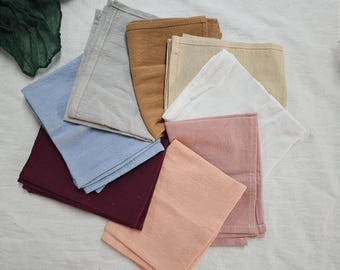 Home-Wedding Gifts, Cloth Napkins, 100% Cotton Napkins, Dinner Party Napkins, Set of 2 4 6 12, Sage Green, Soft Fabric, Wedding Table Decor