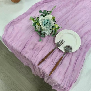 Party Decor Table Runner, Wedding Table Runner, Gauze Party Runner, Table Path, Cheesechoth Fabric, Wedding Gauze Runner, Boho Style Gift