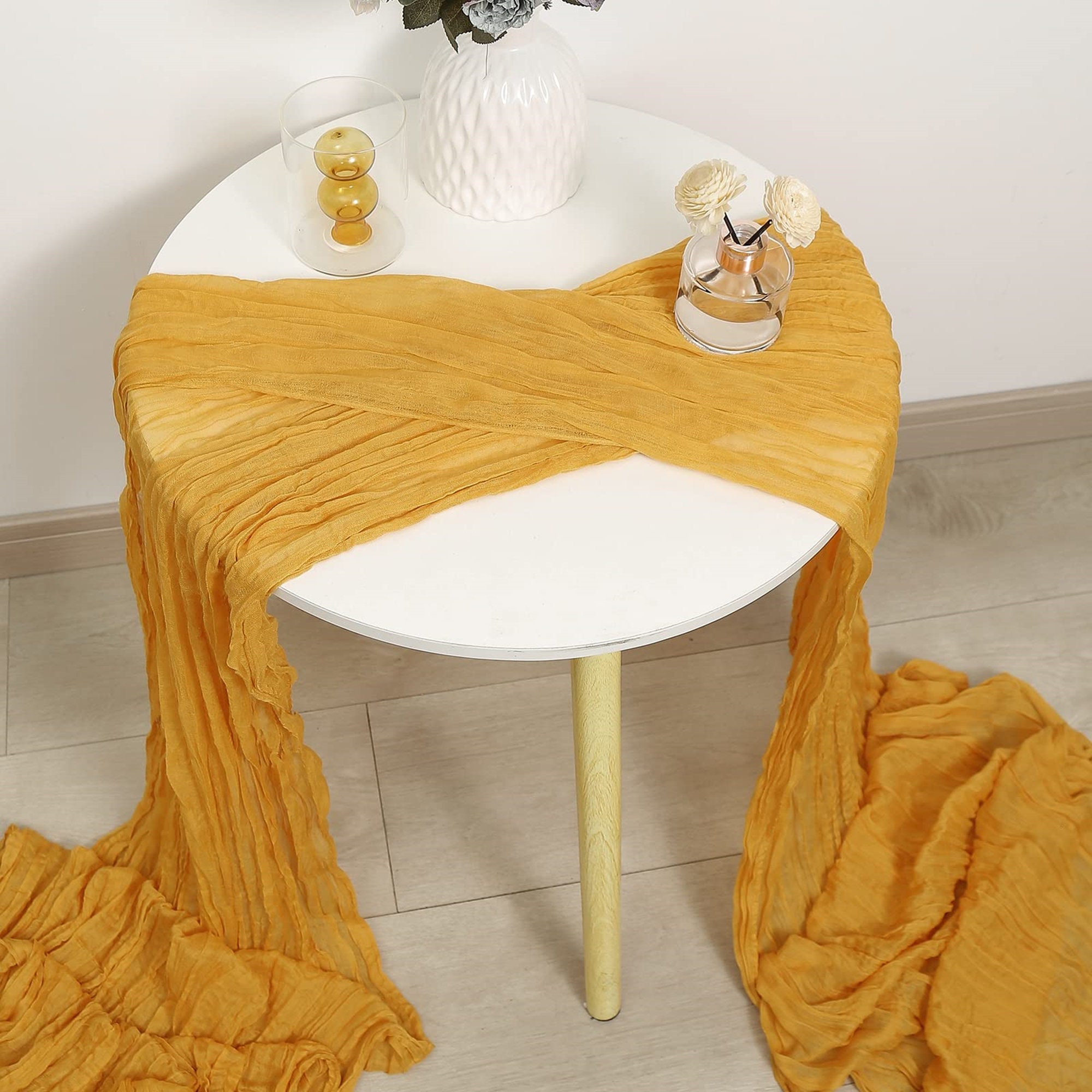 Wedding Table Runner Gauze Party Runnertable Path Fall Etsy UK