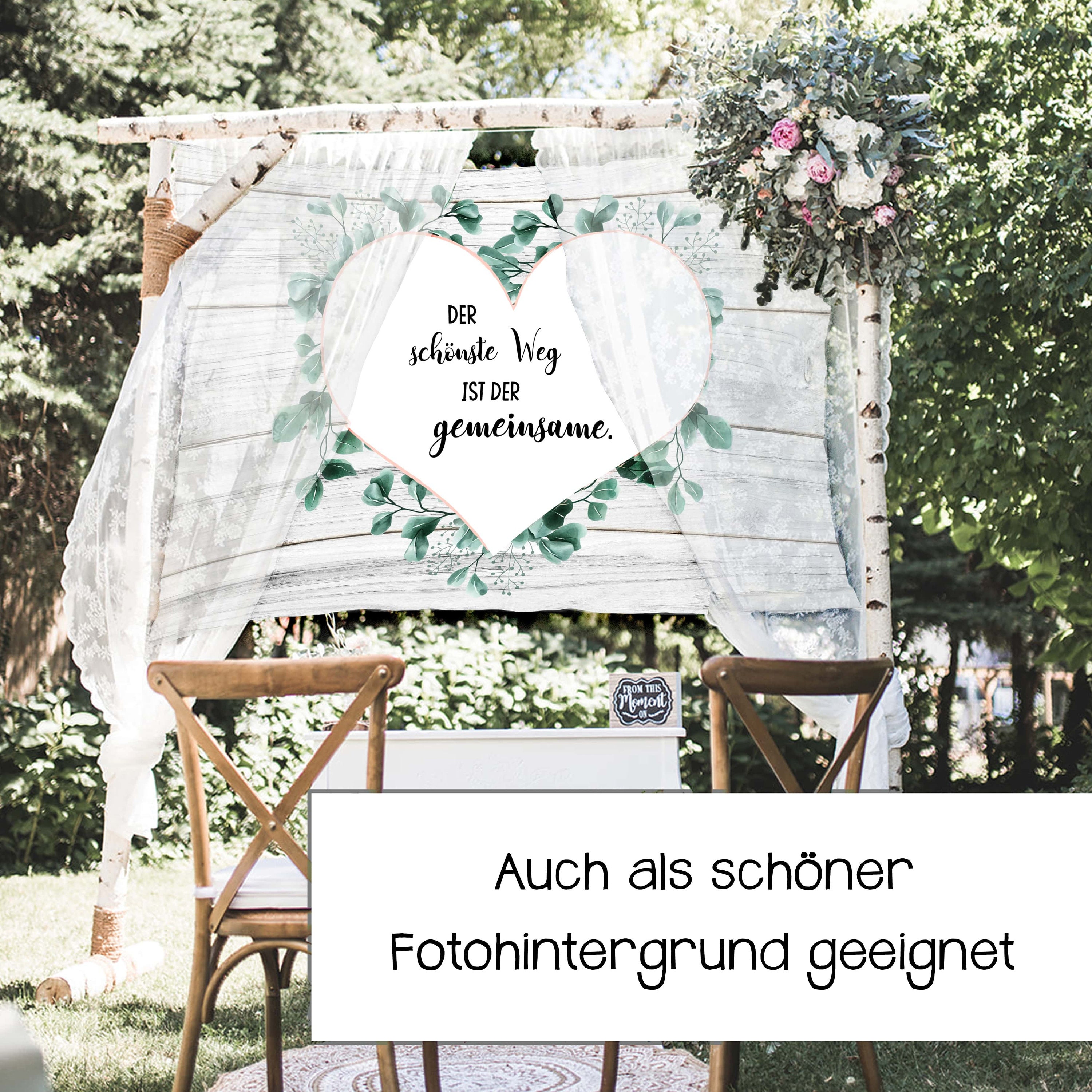 Herz Zum Ausschneiden Für Hochzeiten - 1,64x2m Vinyl Für Hochzeitsspiele