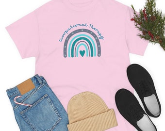 Occupational Therapy Rainbow Tee Shirt