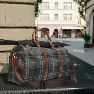 Crystal Cottage plaid Waterproof Travel Bag