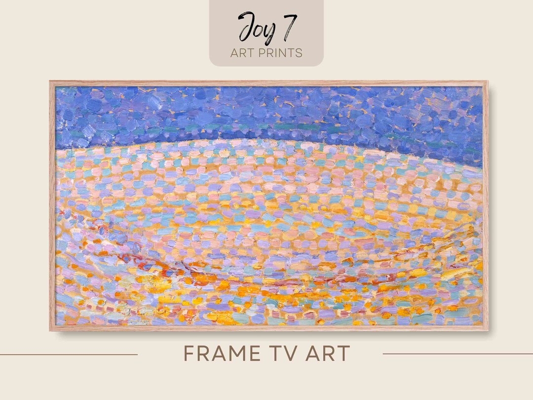 Samsung Frame TV Samsung Frame TV Art Abstract Art Oil Etsy