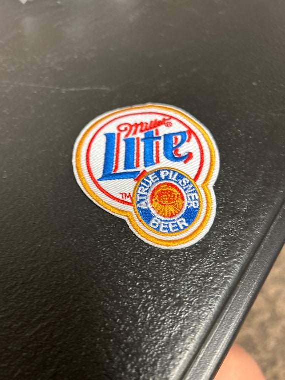 Miller lite embroidered patch - image 1