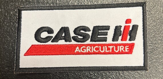 Case IH rectangle embroidered patch - image 1