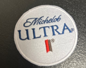 Michelob ultra embroidered patch