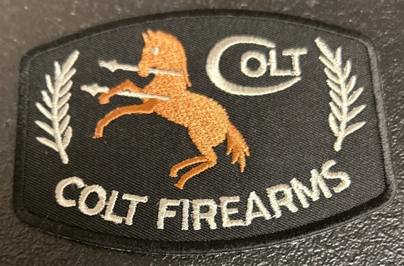 colt firearms embroidered patch - image 1