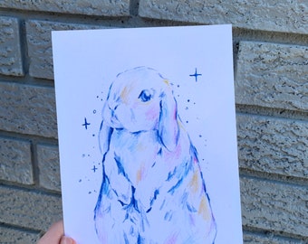 Bunny Art Print