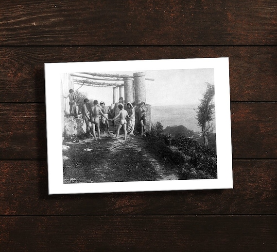Nude Photo Vintage Nude Art Nude Boys Standing Outside - Etsy Australia