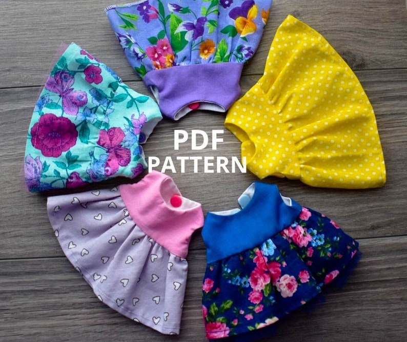 8 Inch Doll Clothes Doll Clothes Pattern Baby Doll Clothes Etsy