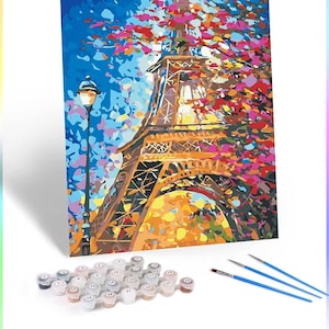 Paint by Numbers on Canvas Board -  UK