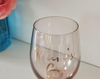 El vaso de ginebra de mamá