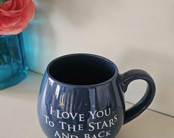 Te amo hasta las estrellas y más allá Taza