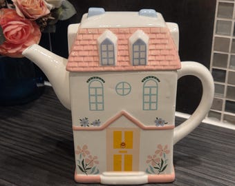 Tetera de cerámica Pastel House
