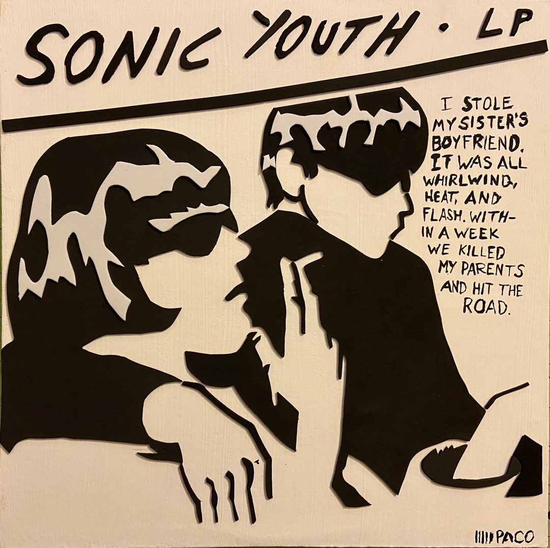 Sonic Youth Goo Minimalist Album Art - Etsy