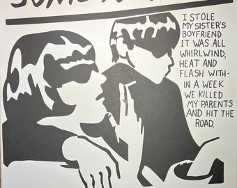 Sonic Youth - Goo Minimalist Album Art - Etsy