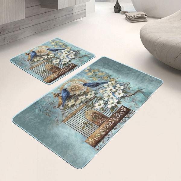 Bird Bathroom - Etsy