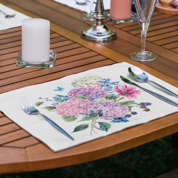 Floral Placemats Etsy